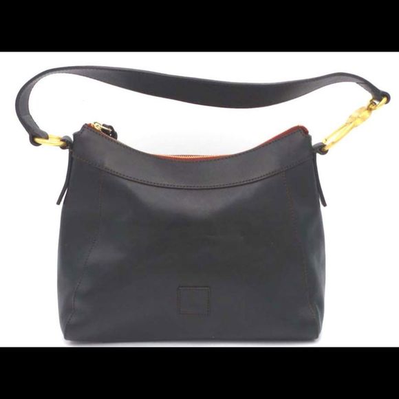 Dooney & Bourke Florentine Large Hobo Handbag Cassidy Black - Picture 1 of 4